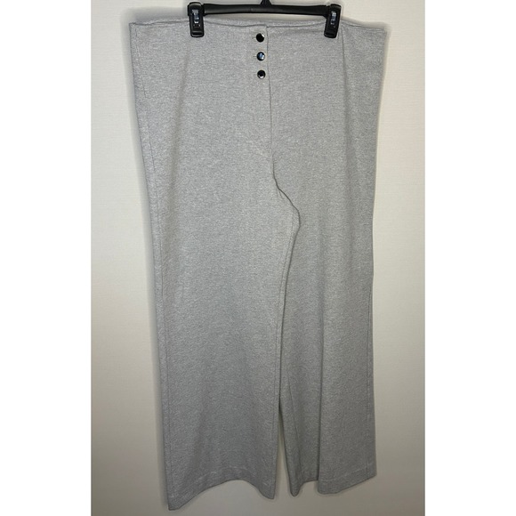 Ann Taylor Pants - ANN TAYLOR Gray White Houndstooth Wide Leg Trouser Pants‎ Women Plus 18 Career